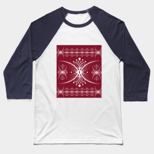 Ethnic geometric design Thai pattern Baseball T-Shirt